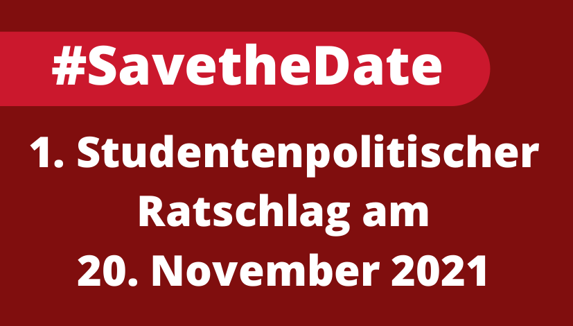 You are currently viewing #SavetheDate – Kommt zum 1. Studentenpolitischen Ratschlag