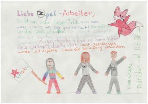 Read more about the article Rotfüchse und REBELL Braunschweig solidarisch mit Opel-Arbeitern