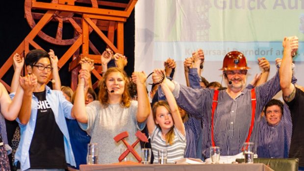 Startschuss für die REBELL-Kulturgruppe zur Internationalen Bergarbeiterkonferenz