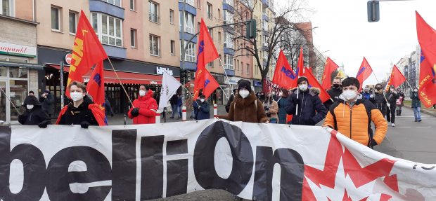 Zum ersten Mal bei der LLL-Demo