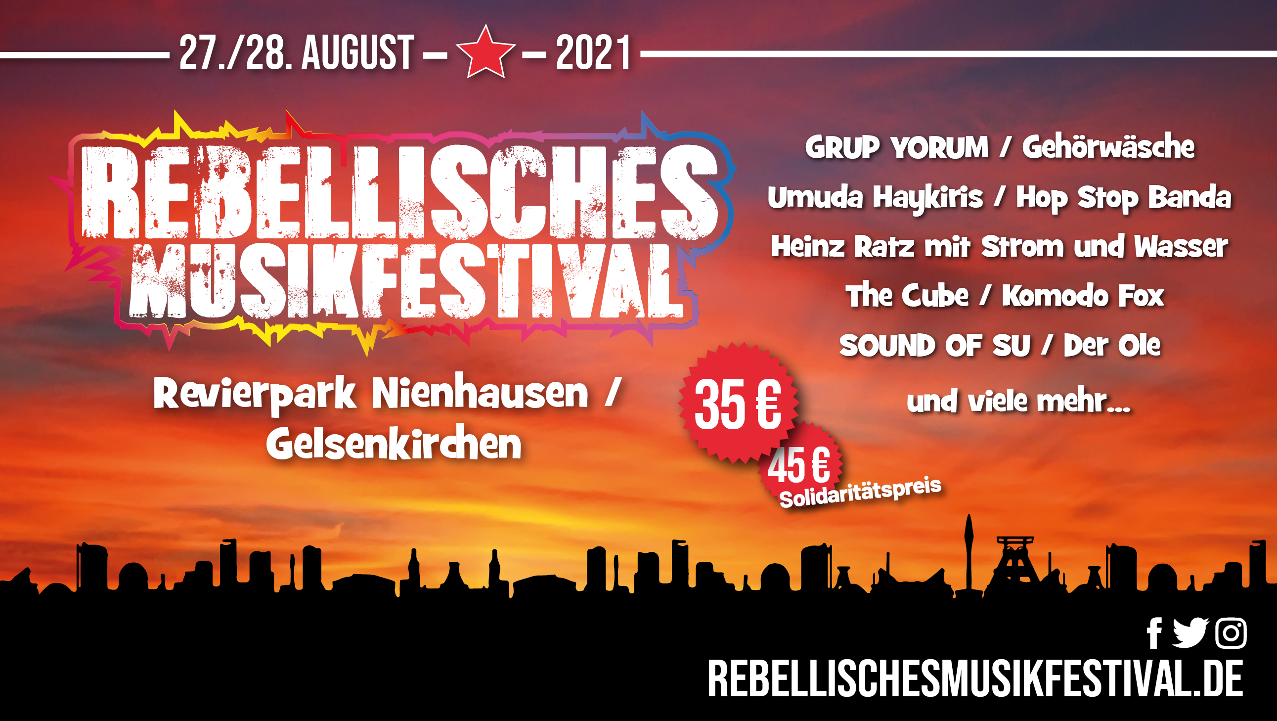 Rebellisches Musikfestival – Vorbereitungstreffen am 20.7.