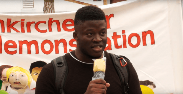 Esslinger Rotfüchse solidarisch mit Alassa Mfouapon