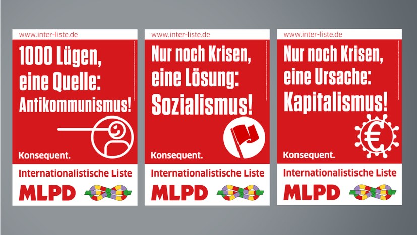 Am 26. September Internationalistische Liste / MLPD wählen!