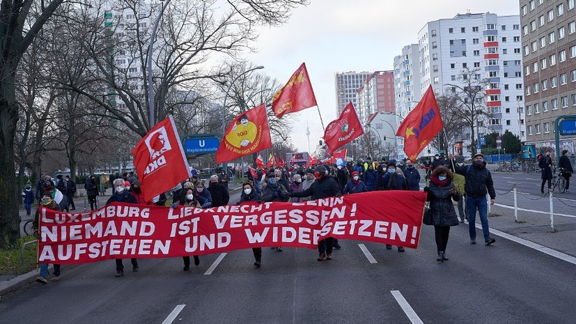 Lenin, Liebknecht, Luxemburg: Revolutionäre Vorbilder für die Jugend!