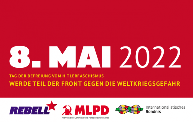 8. Mai 2022 – Werde Teil der Front gegen die Weltkriegsgefahr