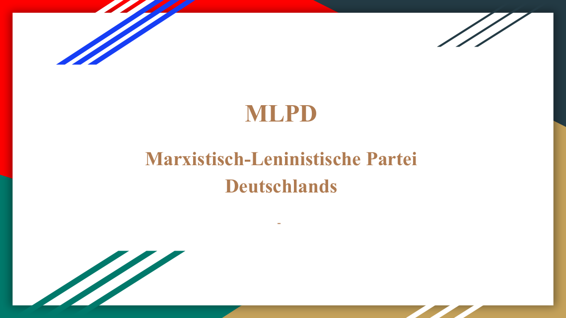 MLPD-Präsentation in der Berufsschule