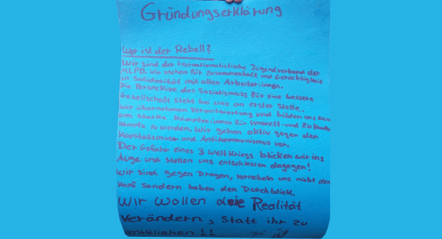 „Wir sind der Jugendverband der MLPD“