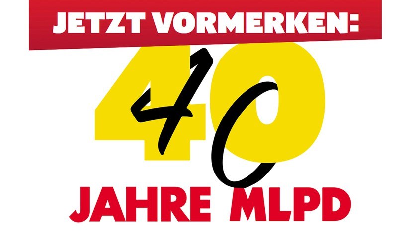 You are currently viewing 40 Jahre MLPD – Jetzt für Kulturbühne bewerben!