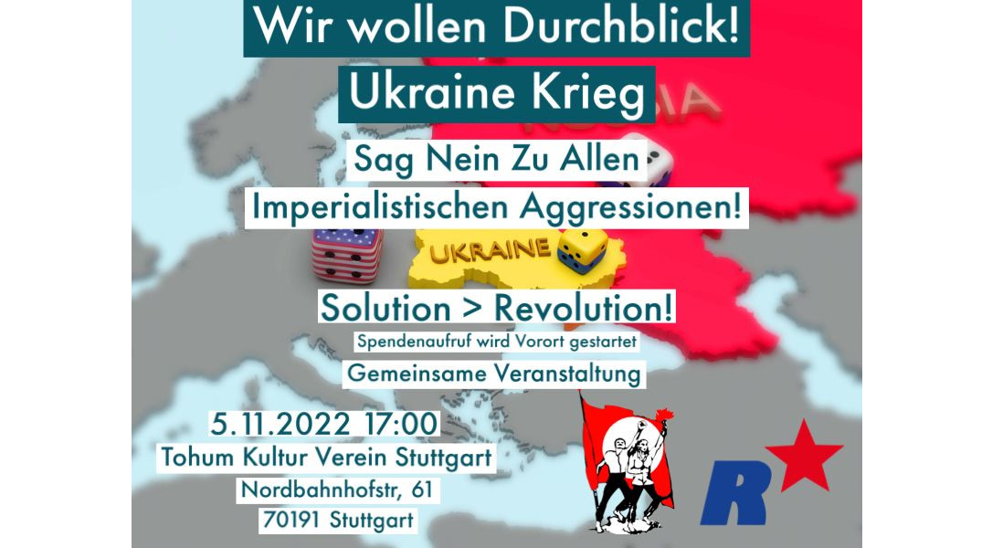 Ankündigung: Veranstaltung zum Ukraine-Krieg
