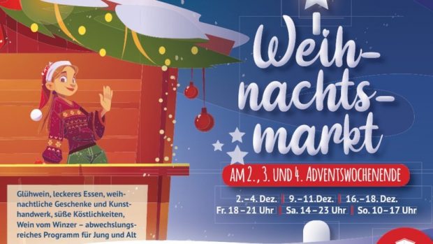 Weinprobe statt Rebell-Party – Wir sehen uns auf dem Weihnachtsmarkt!