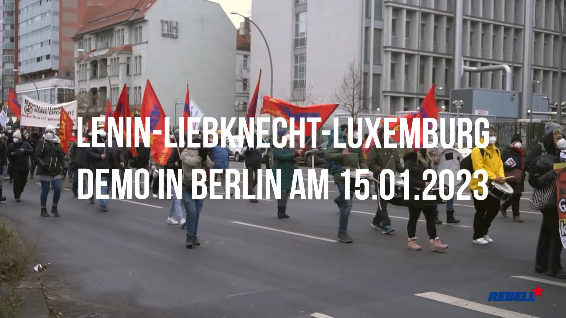 Video: Lenin-Liebknecht-Luxemburg-Aktivitäten am 14./15.1.2023 – Seid dabei!