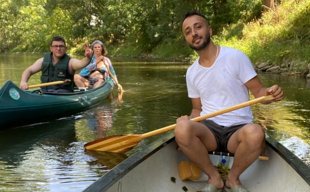 Zum Sommercamp gehört die Kanu-Tour