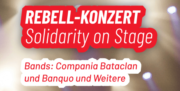 REBELL-Konzert – 30.09. – 19 Uhr – Kultursaal Horster Mitte