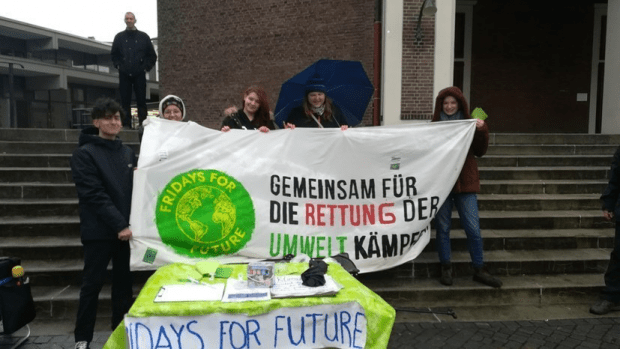 Solidarität mit Greta Thunberg