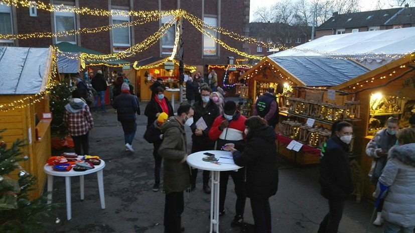 Kinder- und Jugendprogramm beim Weihnachtsmarkt an der Horster Mitte