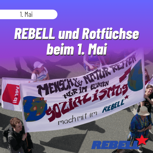 REBELL und Rotfüchse beim 1. Mai