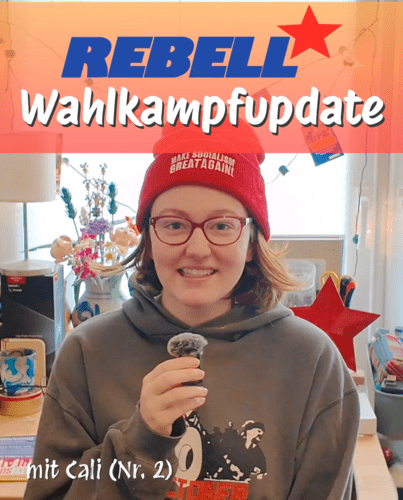 REBELL Wahlkampfupdate Nr. 2