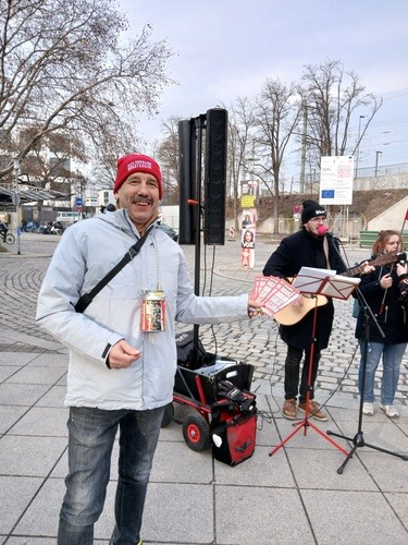 Wahlkampftour hat begonnen! Tag Eins in Stuttgart