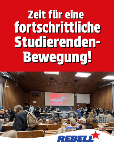 Zeit für eine fortschrittliche Studierendenbewegung!