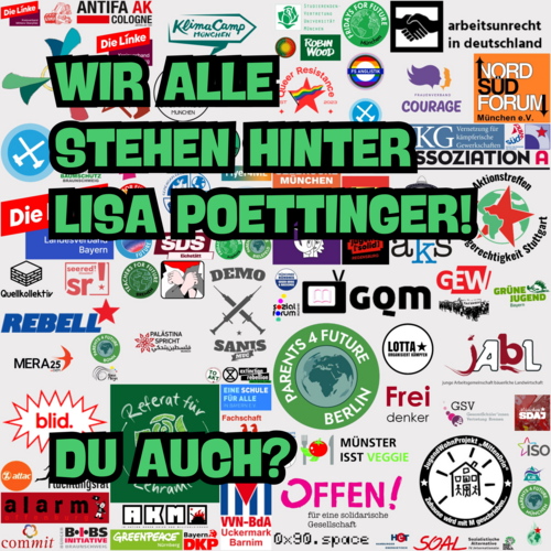 Wir stehen hinter Lisa – du auch?