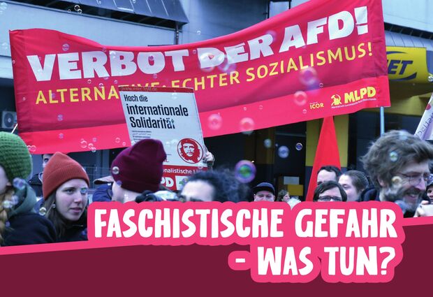Faschistische Gefahr – Was tun? Neues Flugblatt für Sonntag
