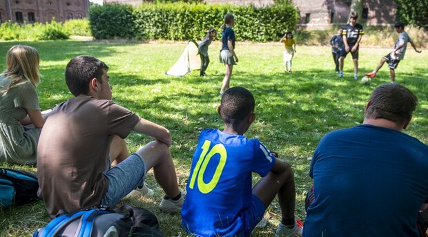 Soccer-Turnier auf dem Horster Mitte Sommerfest
