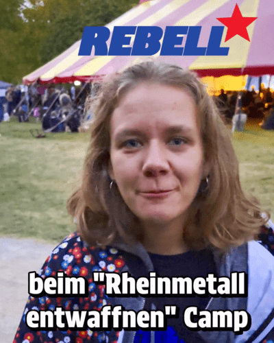 Video vom Rheinmetall entwaffnen Camp