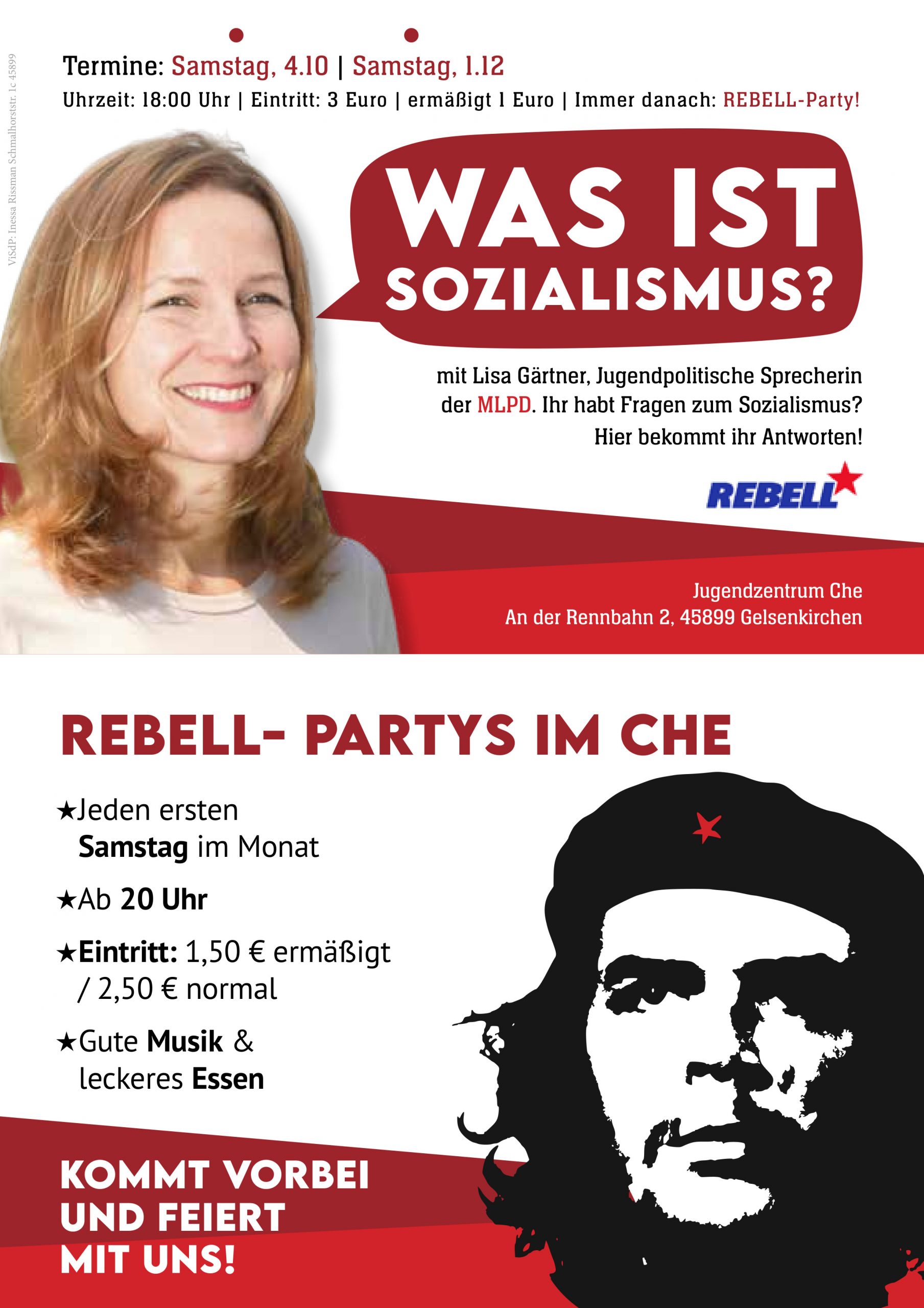 Die nächsten Highlights im Jugendzentrum CHE