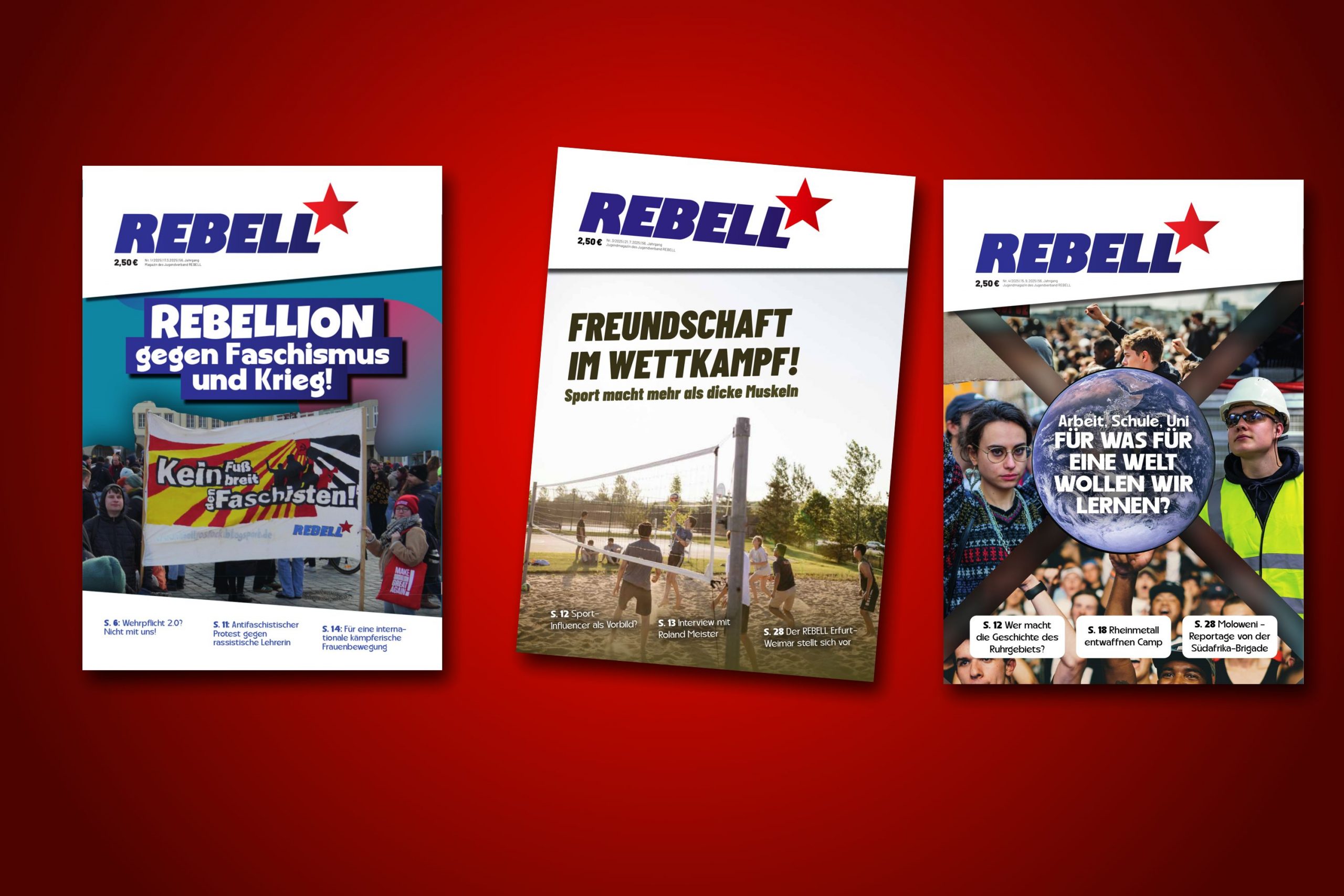 Aufruf für das nächste REBELL-Magazin