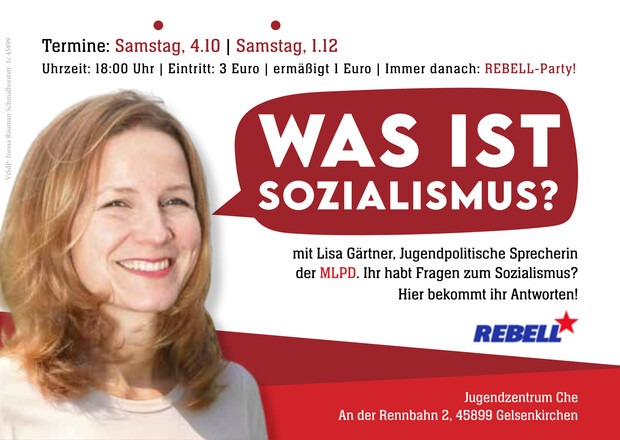 „Was ist eigentlich Sozialismus?“ – Nächster Abend am 3. Januar 2026
