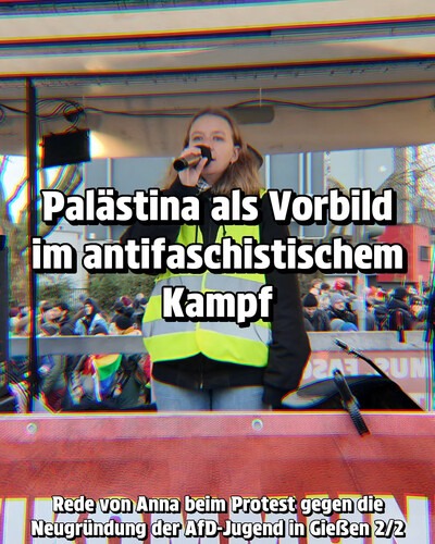 Video: Palästina als Vorbild im antifaschistischem Kampf