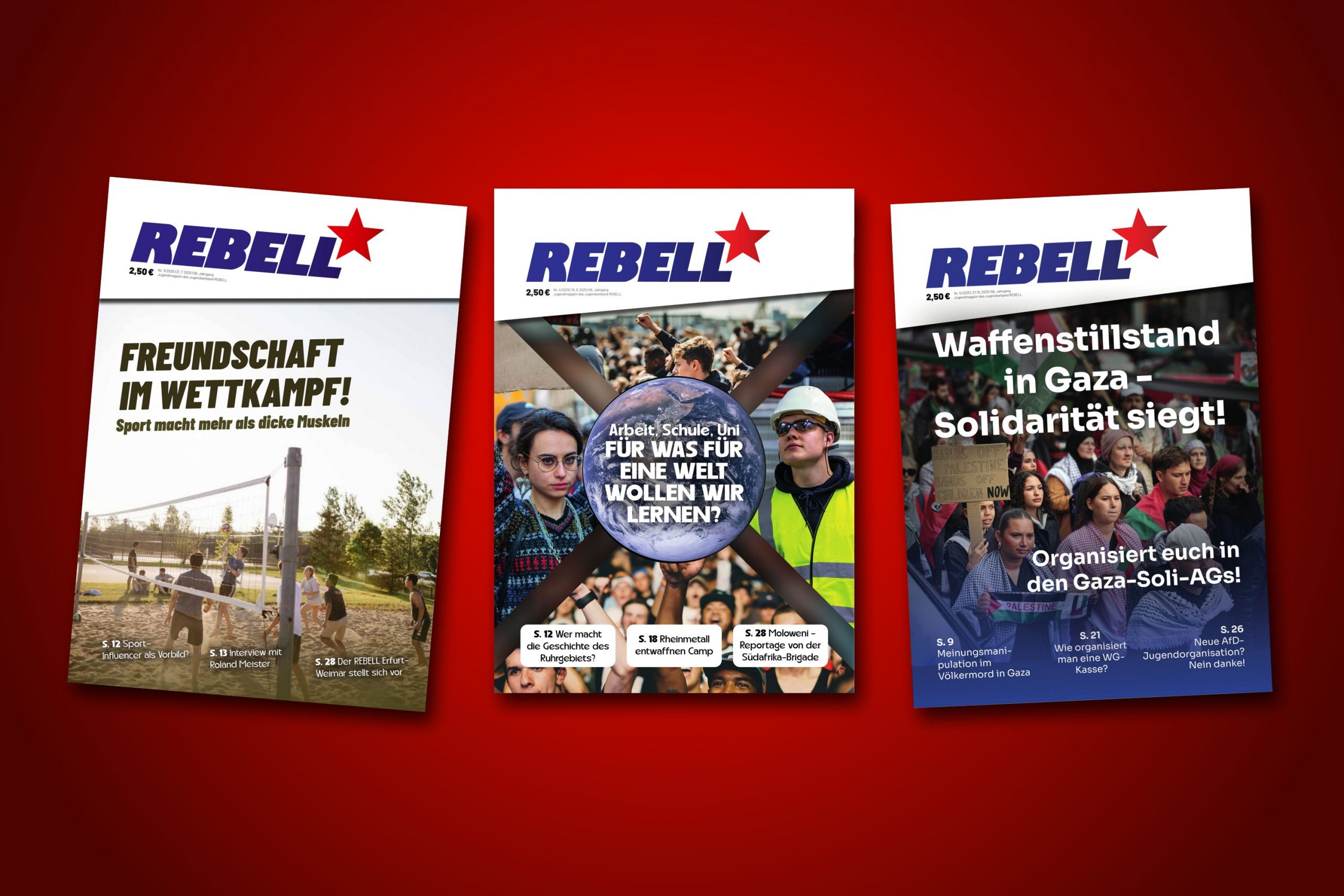 Aufruf für das nächste REBELL-Magazin