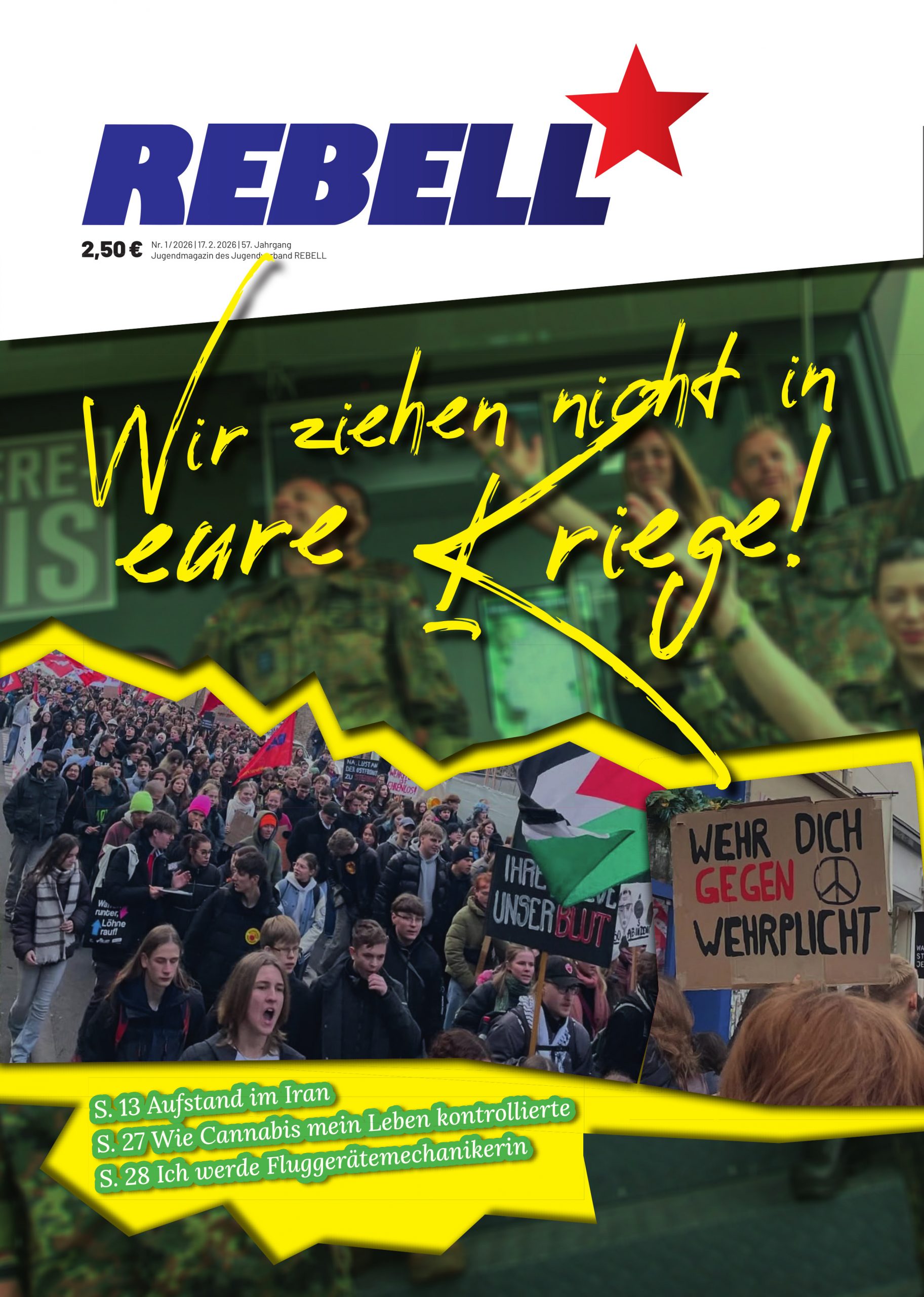 REBELL-Magazin Nr. 1/2026 erschienen
