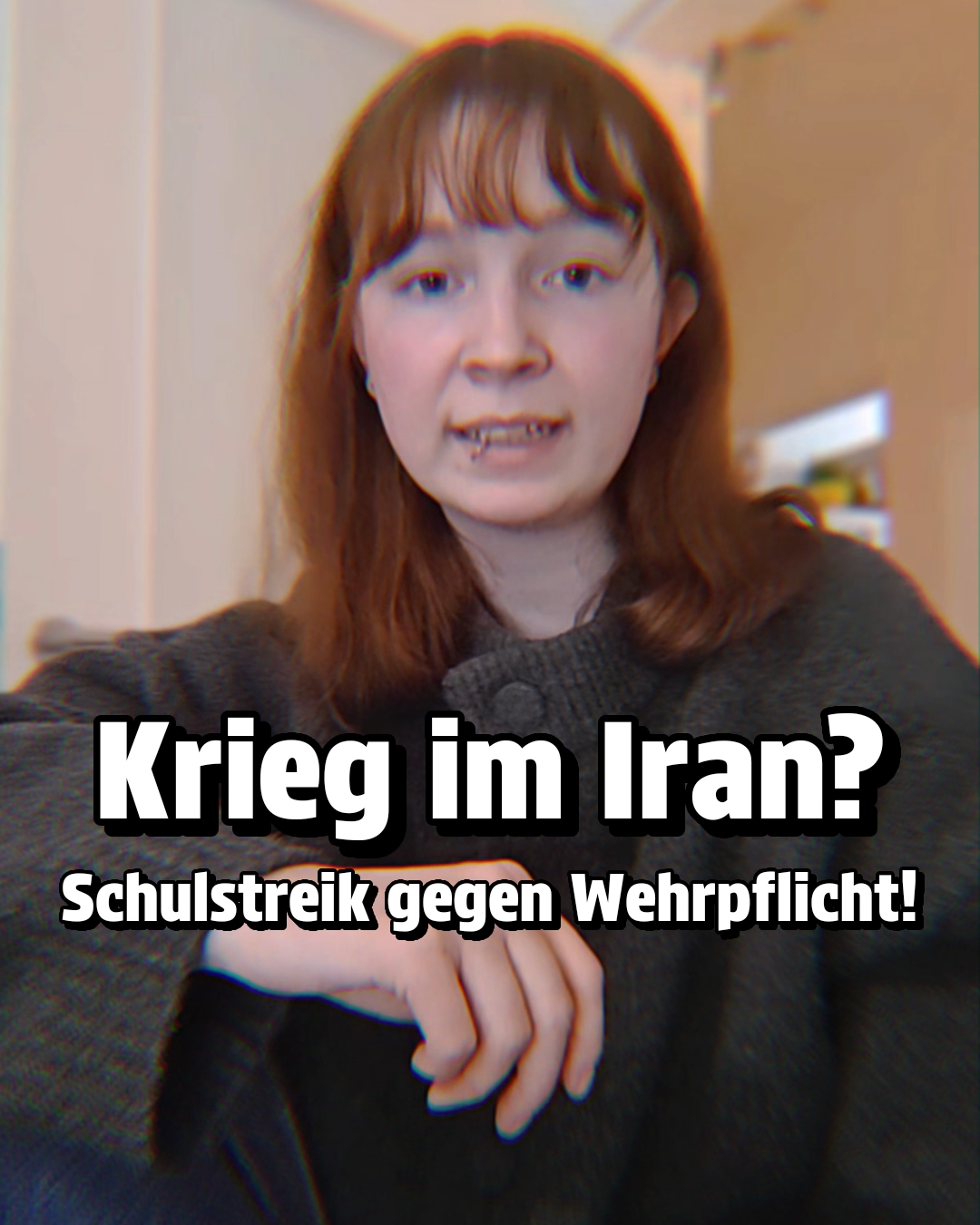 Video: Krieg mit Iran? Schulstreik gegen Wehrpflicht!