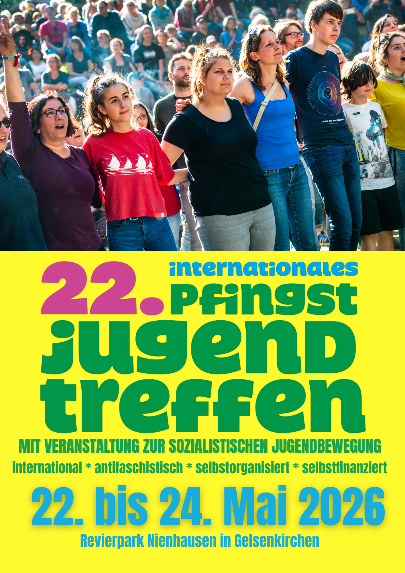 Der Flyer für das 22. internationale Pfingstjugendtreffen ist erschienen!