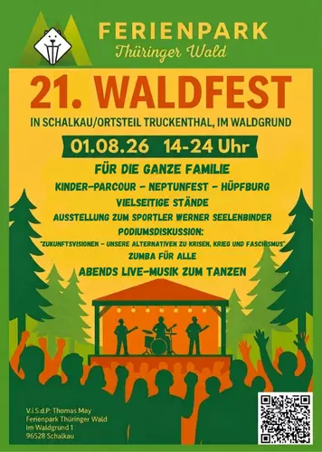 Das Waldfest im Ferienpark Thüringer Wald ruft